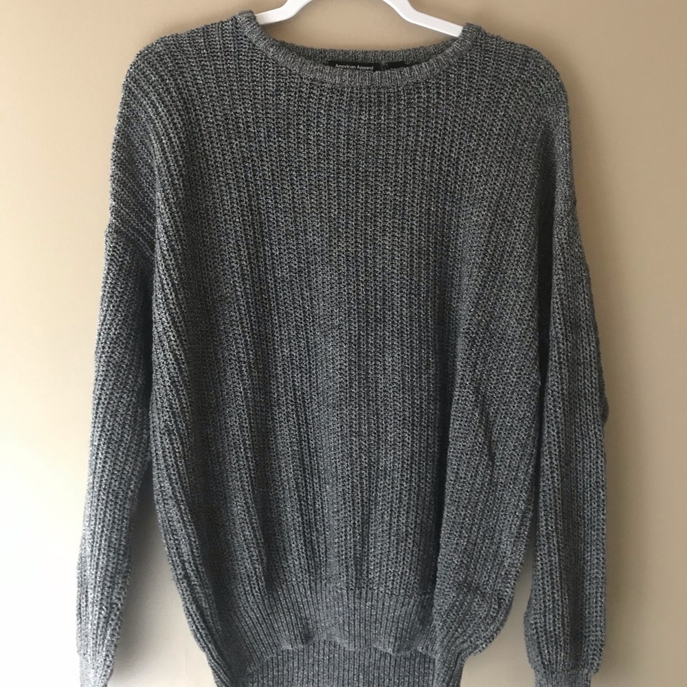 American Apparel Grey Slouchy Sweater